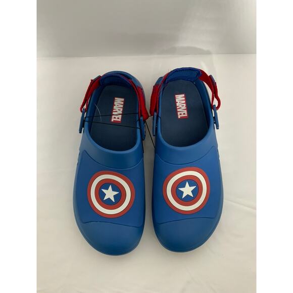 Captain America Mens Slides Size 13 - Picture 2 of 7
